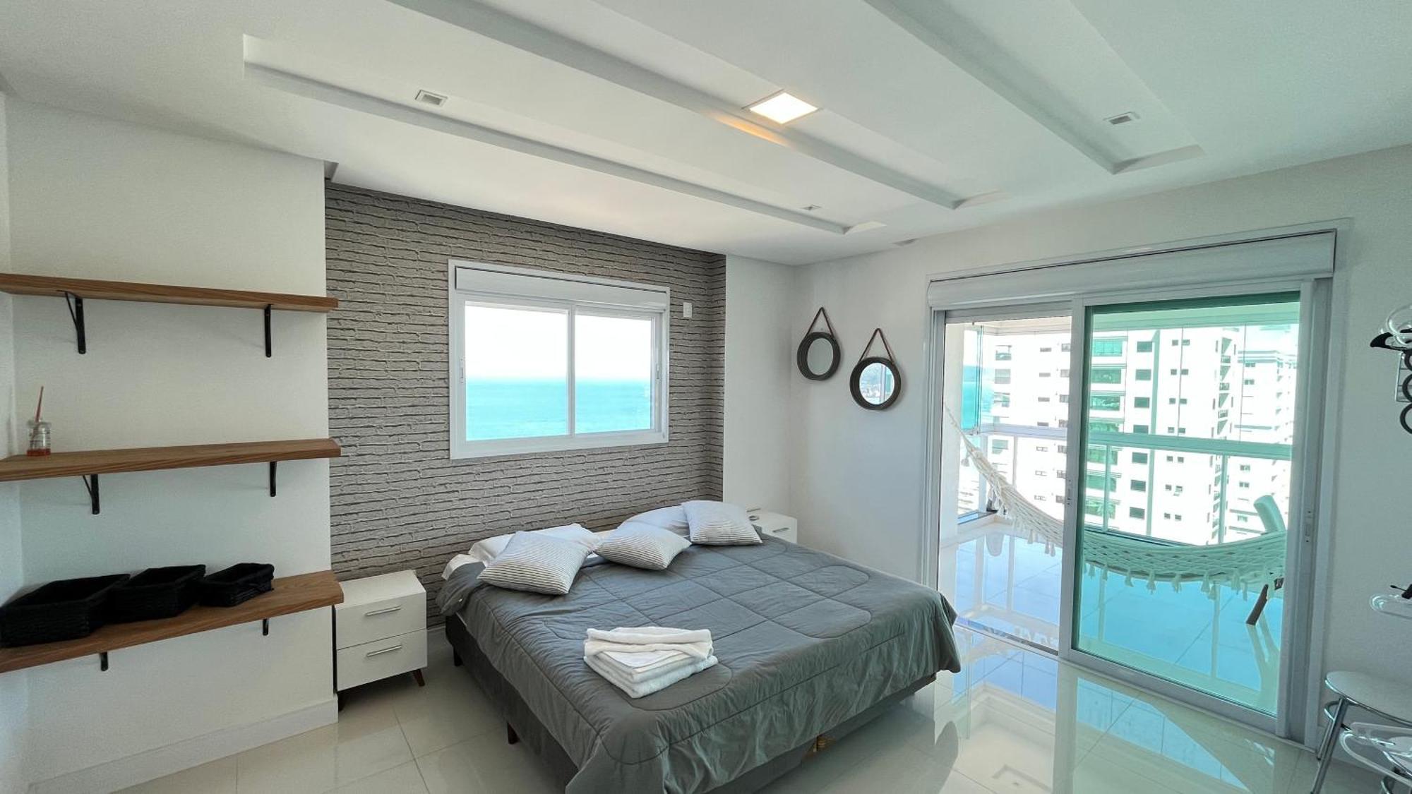 COBERTURA com belíssima vista para o mar e jacuzzi Itapema Exterior foto